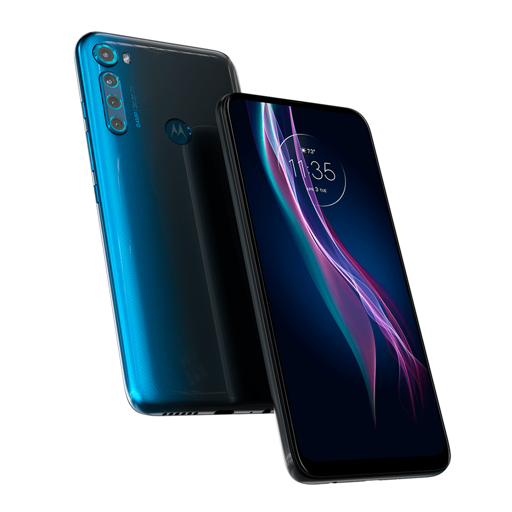 Motorola One Fusion+ 128GB 4GB Azul Safira Android image number 3